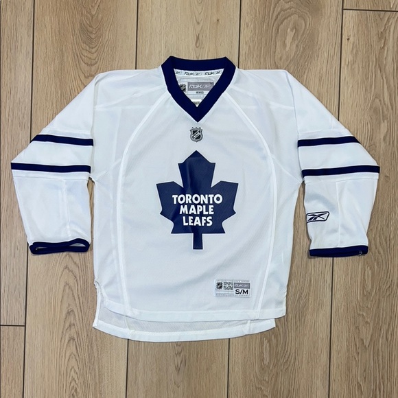 Reebok Other - Reebok White and Blue Kids Toronto Maple Leafs Jersey (EUC)